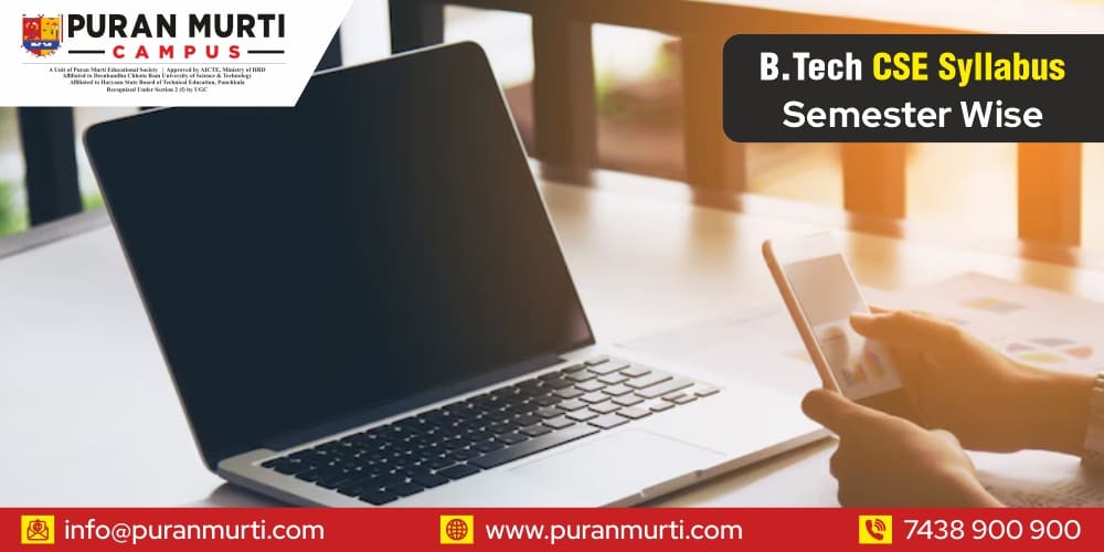 b tech cse syllabus semester wise