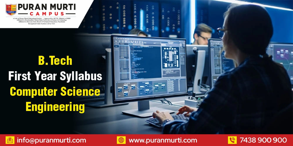 B.Tech first year syllabus computer science engineering