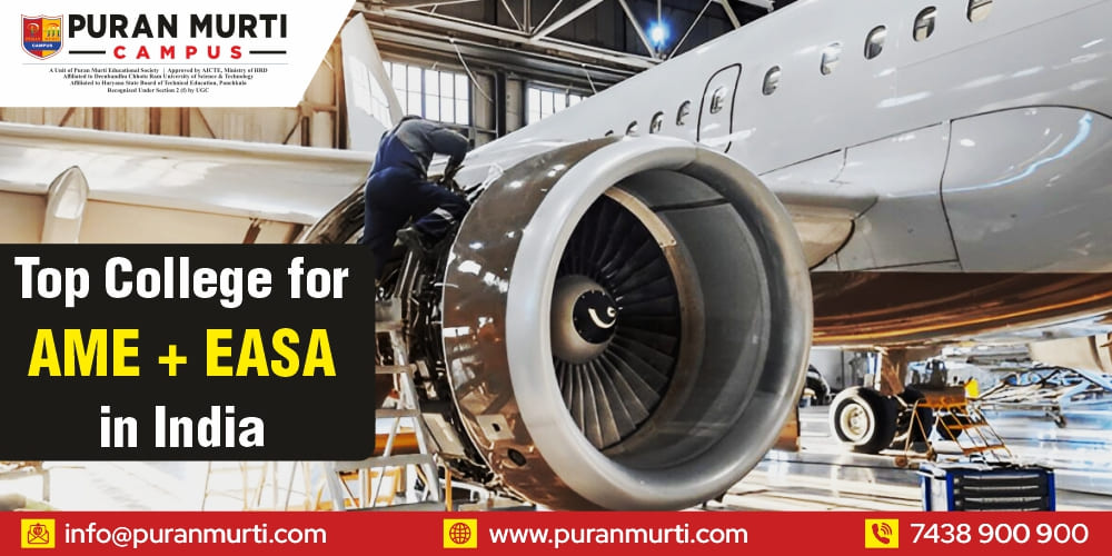 Top College for AME+ Easa in India