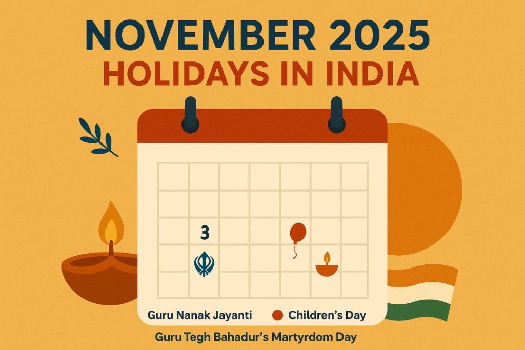 Calendar November 2025 Holidays