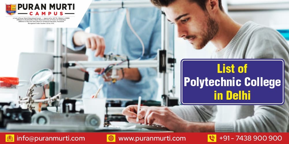 List of polytechnic college in delhi