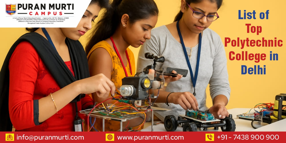 List of top polytechnic college in delhi