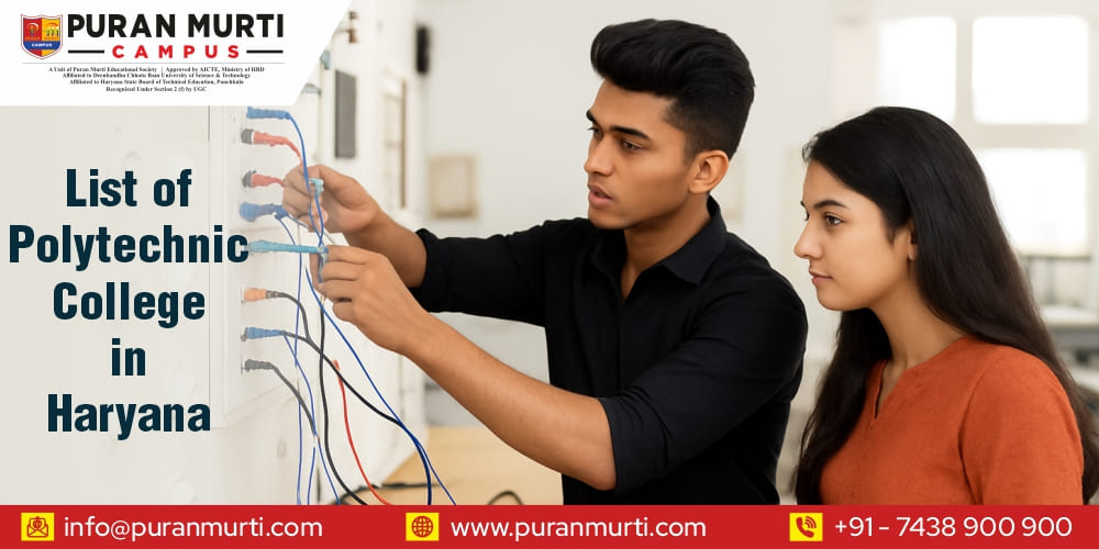 List of polytechnic college in Haryana