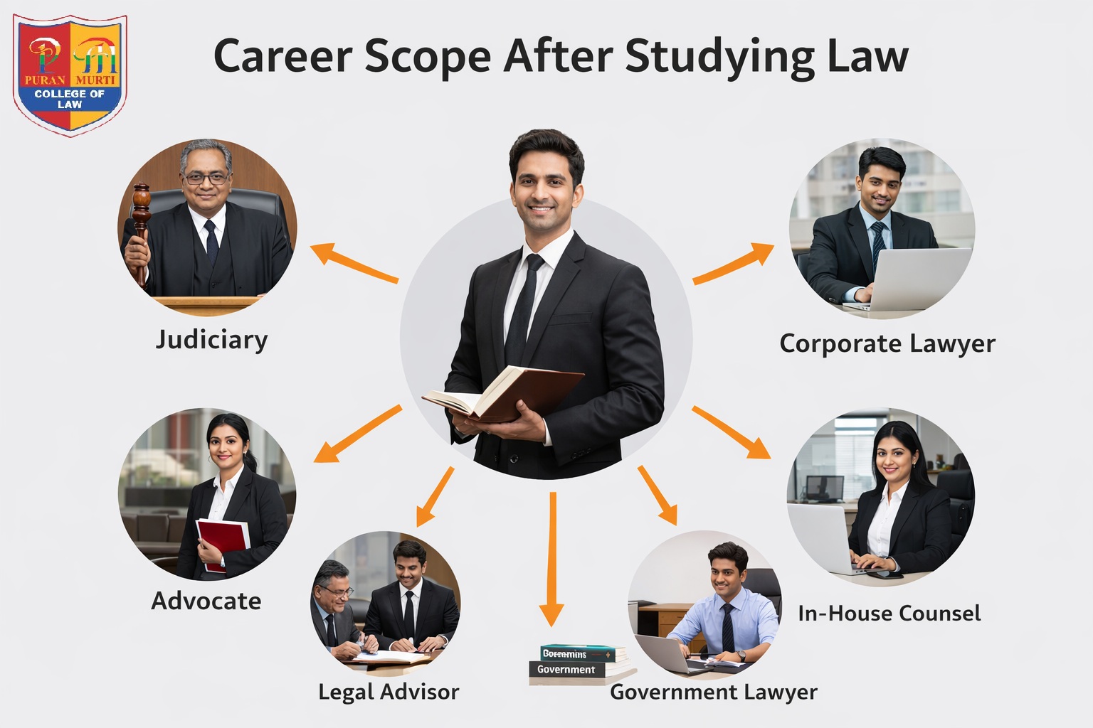 Career Scope After Studying Law at Puran Murti