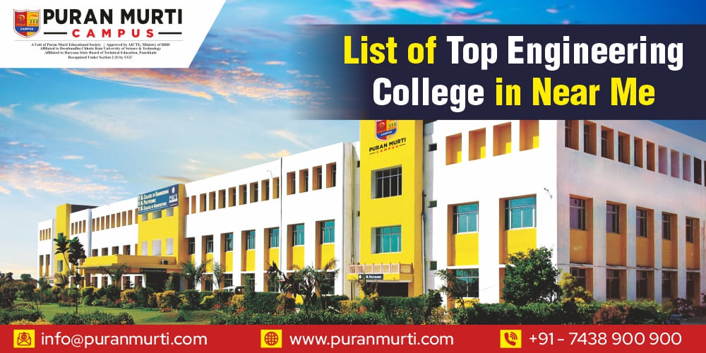 List of top engineering college near me