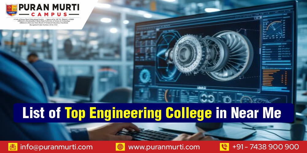 List of Top engineering college in near me