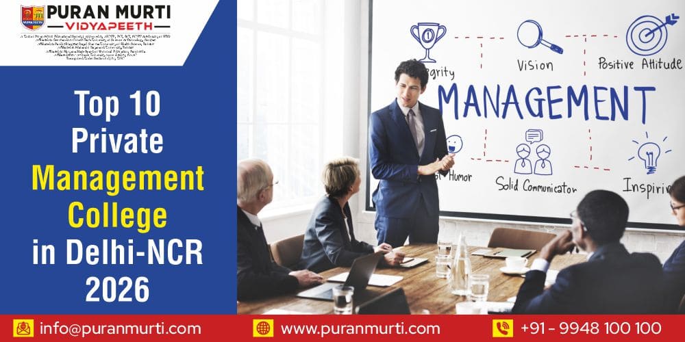 Top 10 private management college in Delhi NCR 2026