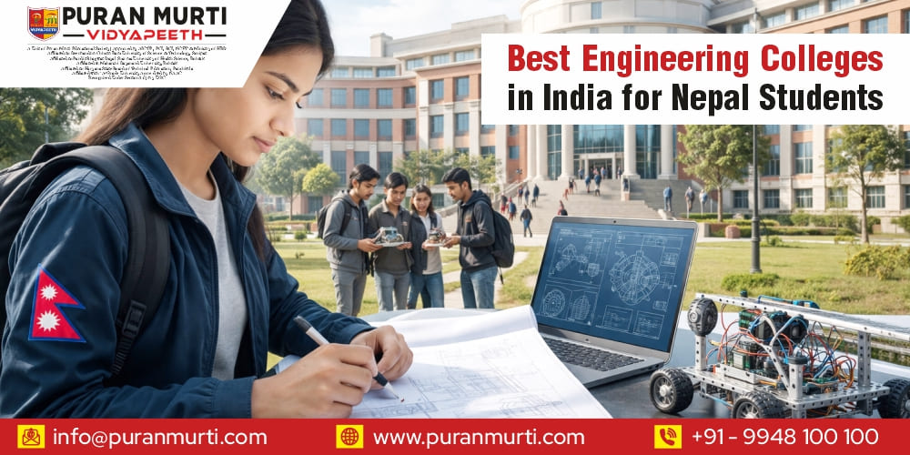 Best engineering colleges in India for Nepal students