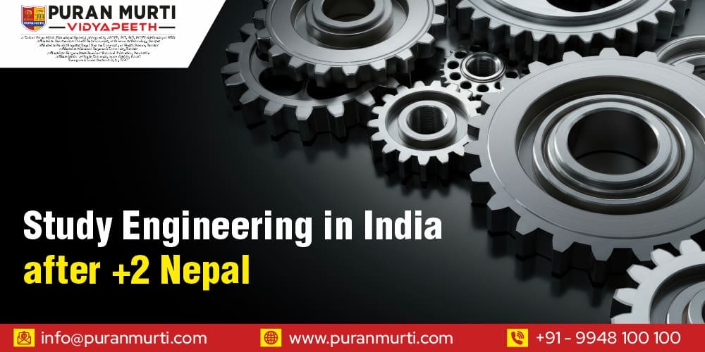 Study engineering in India after +2 Nepal