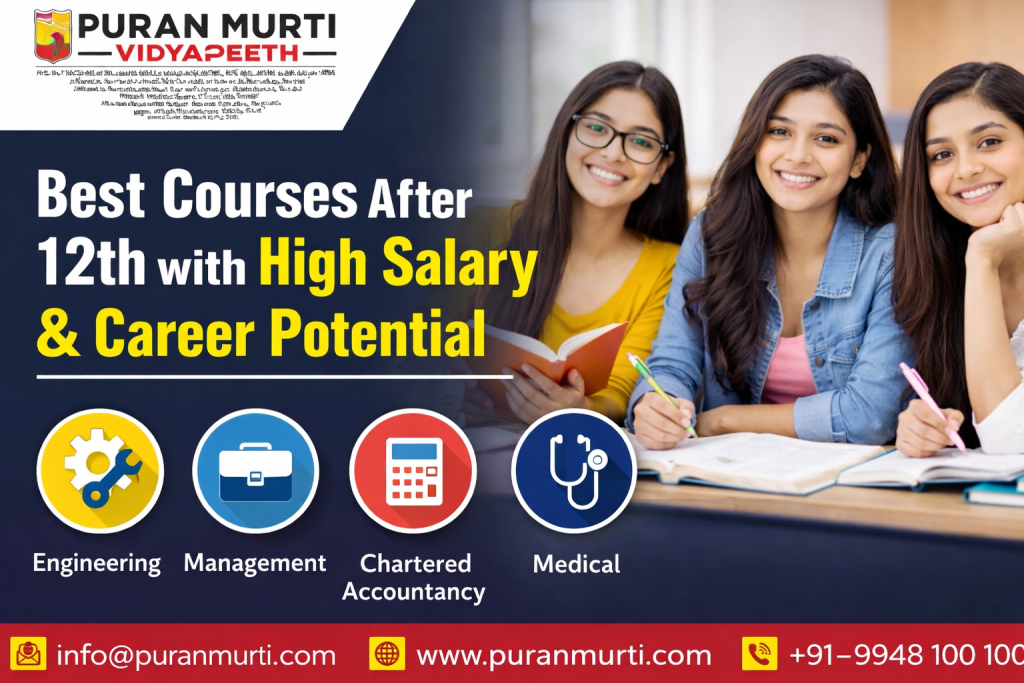 Best Courses After 12th with High Salary & Career Potential