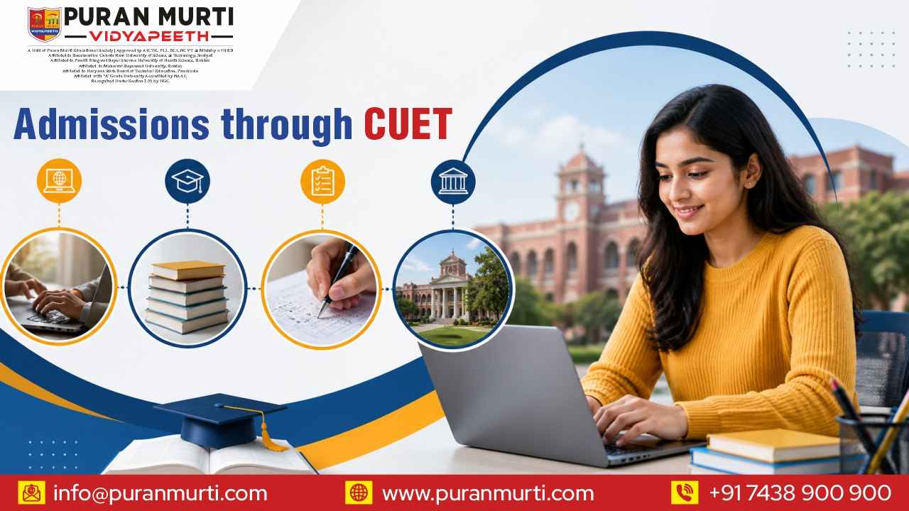 Admissions through CUET