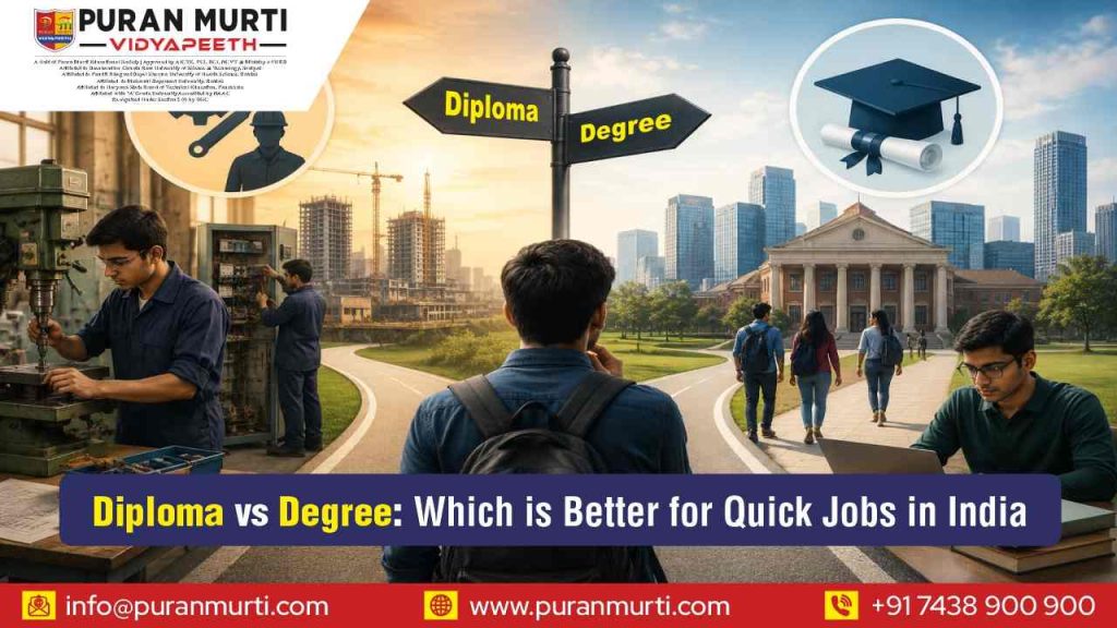 Diploma vs Degree: Which Is Better for Quick Jobs in India