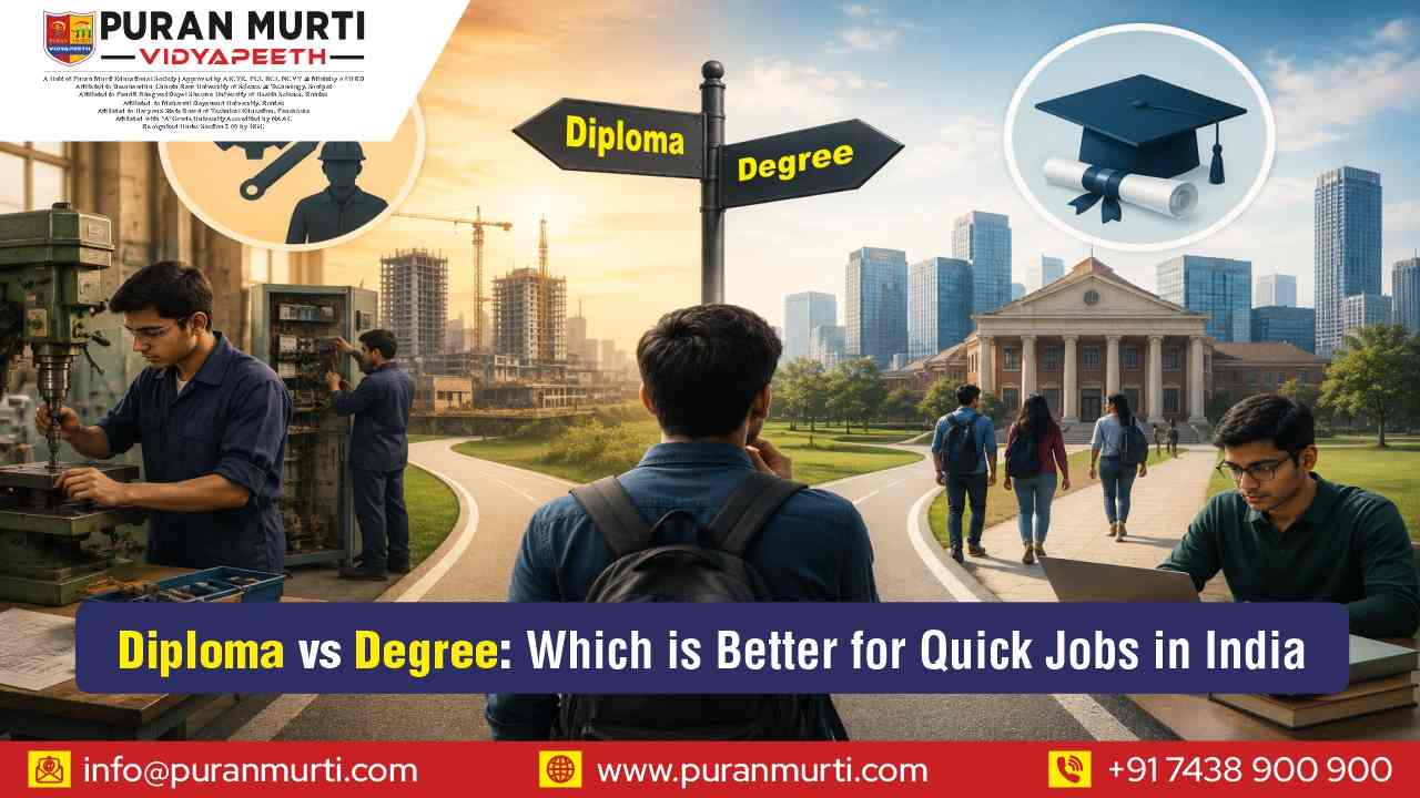 Diploma vs Degree: Which Is Better for Quick Jobs in India