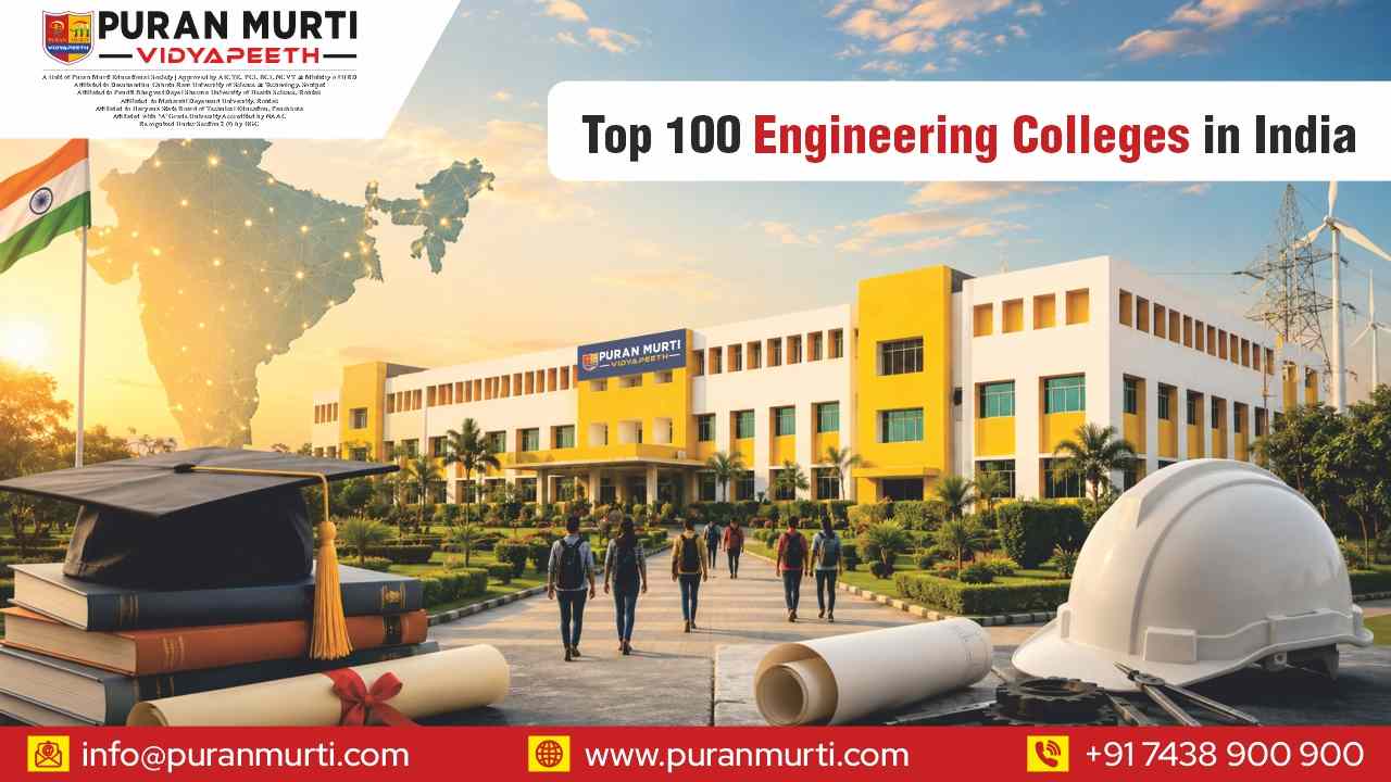 Top 100 engineering colleges in India