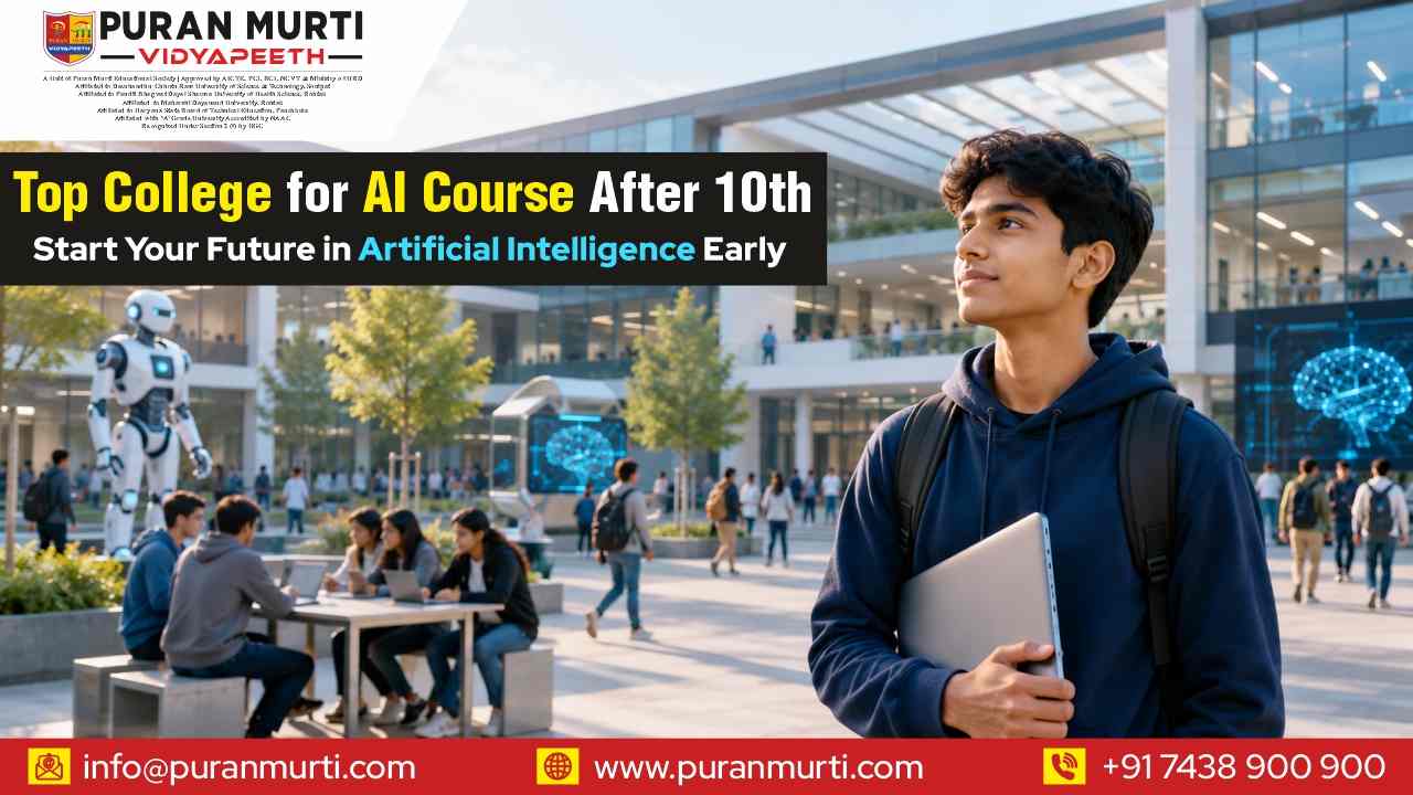 Top college for AI Course After 10th: Start Your Future in Artificial Intelligence Early