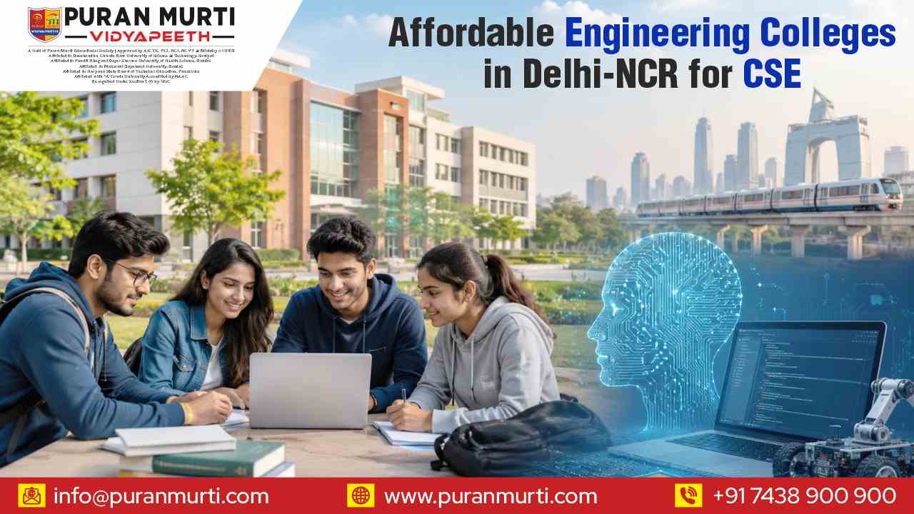 Affordable Engineering Colleges In Delhi NCR For CSE