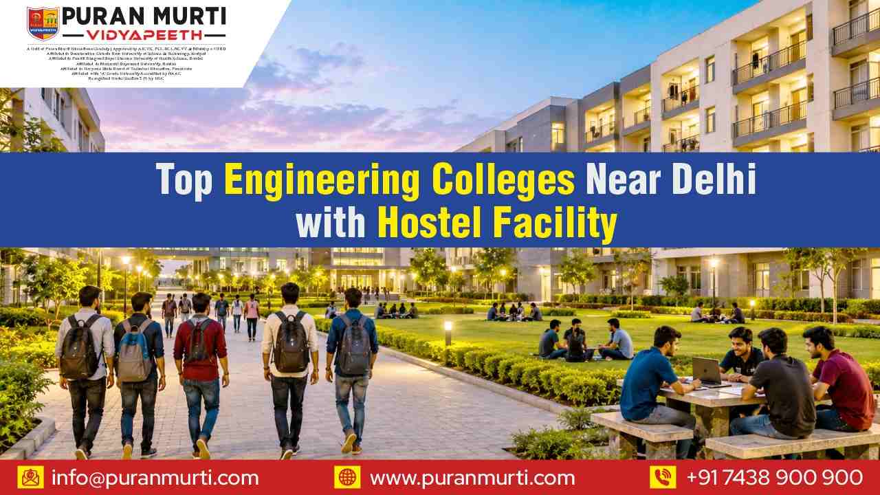 Top Engineering Colleges Near Delhi With Hostel Facility