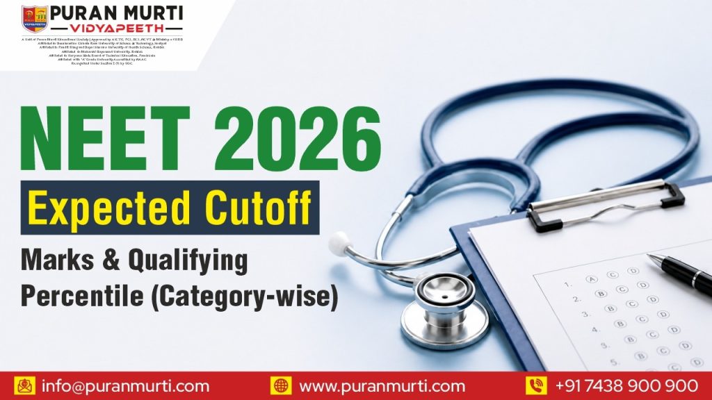 NEET 2026 Expected Cutoff Marks & Qualifying Percentile (Category-Wise)