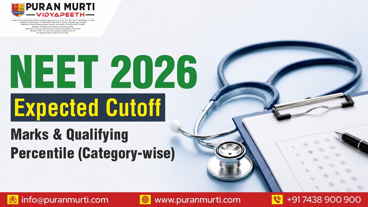 NEET 2026 Expected Cutoff Marks & Qualifying Percentile (Category-Wise)