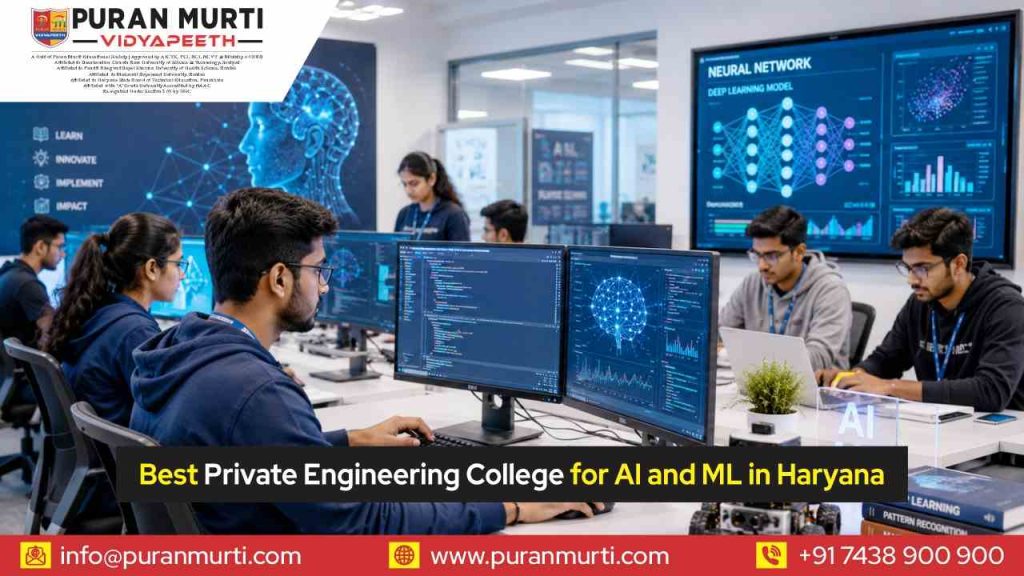 Best Private Engineering College for AI and ML in Haryana