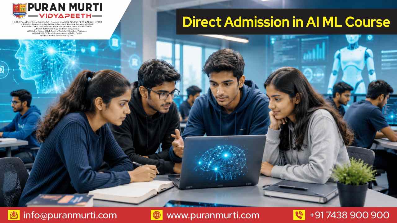 Direct Admission in AI ML Course