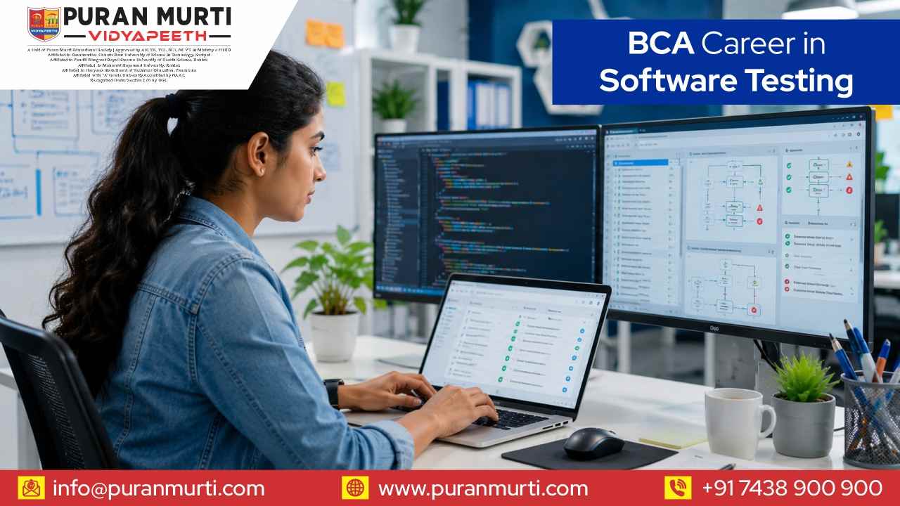 BCA career in software testing