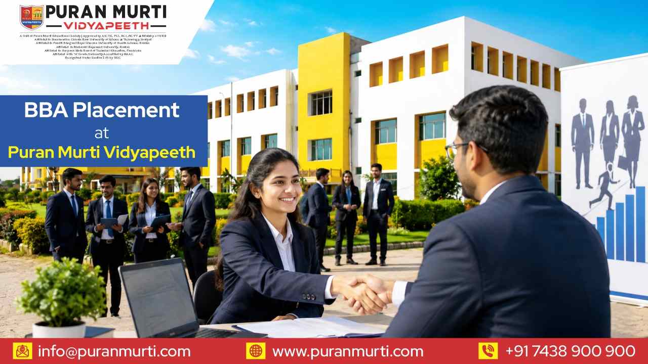 BBA Placement At Puran Murti Vidyapeeth