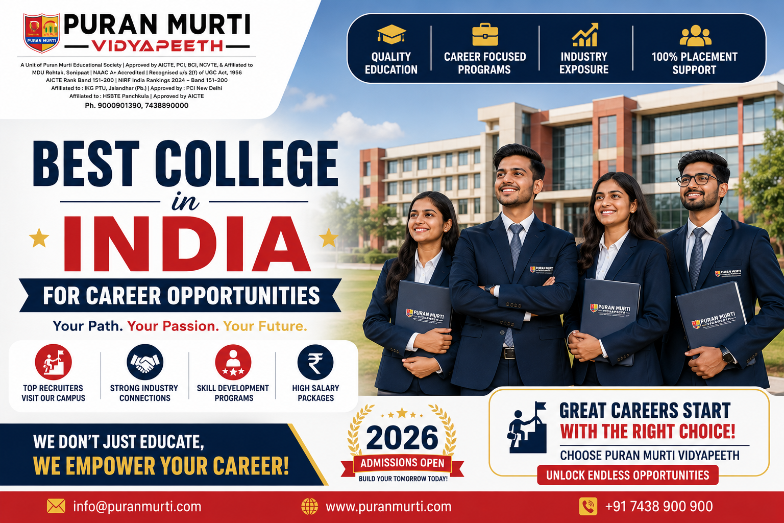 Best College in India for Career Opportunities
