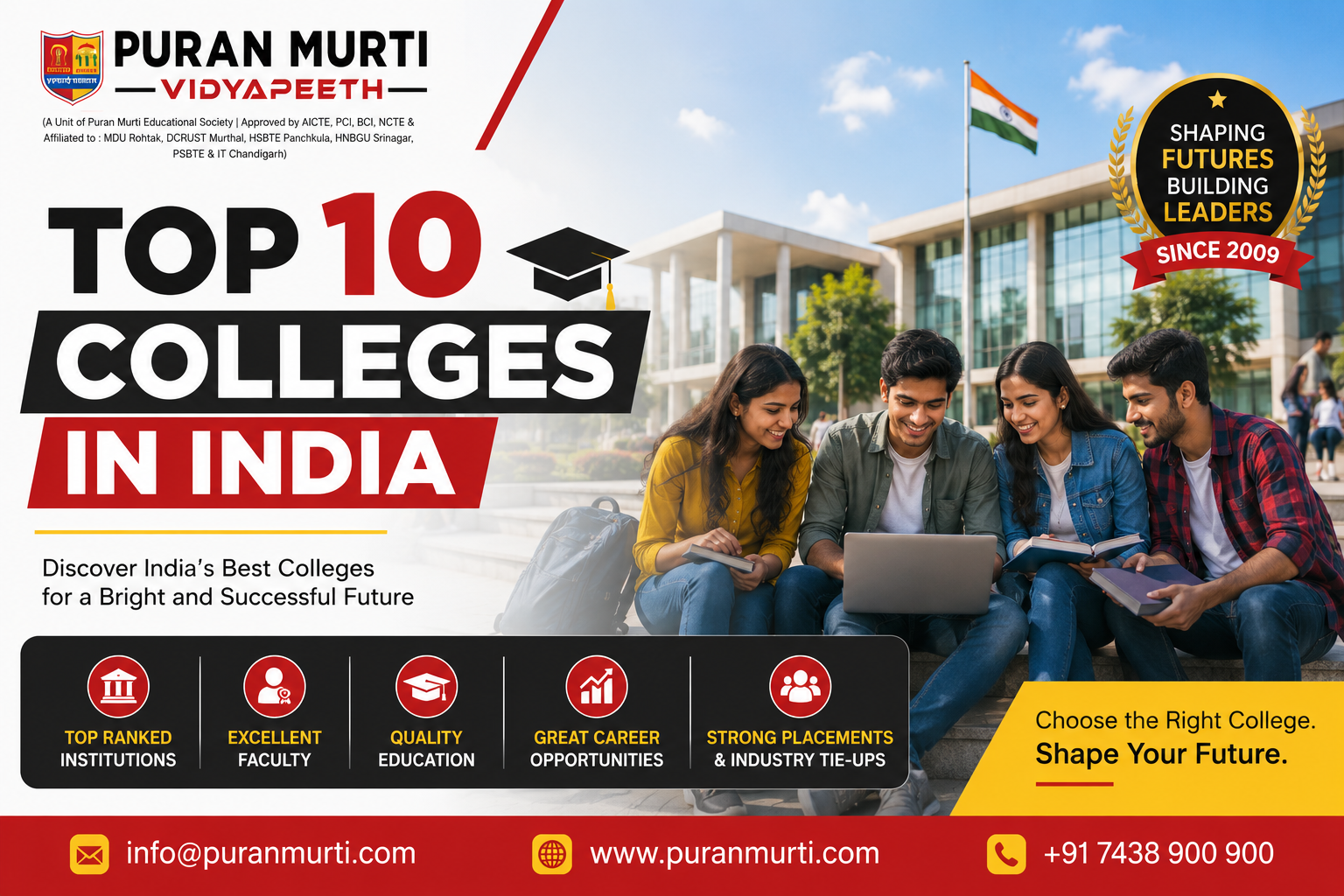 Top 10 Colleges in India