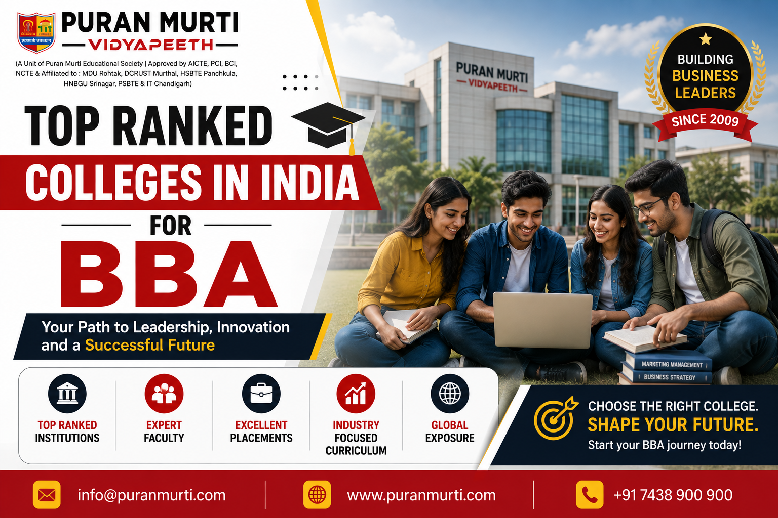 Top Ranked Colleges In India For BBA