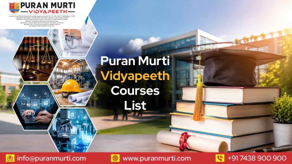 Puran Murti Vidyapeeth Courses List