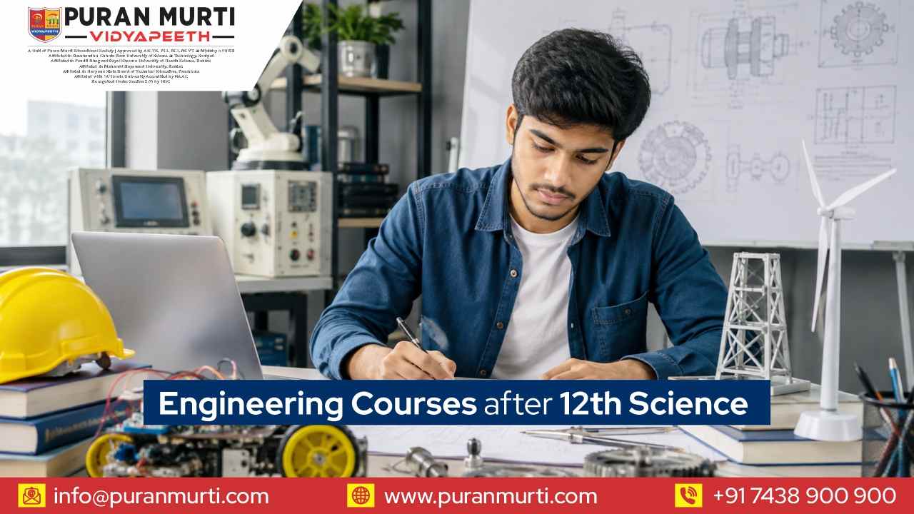 Engineering Courses After 12th Science