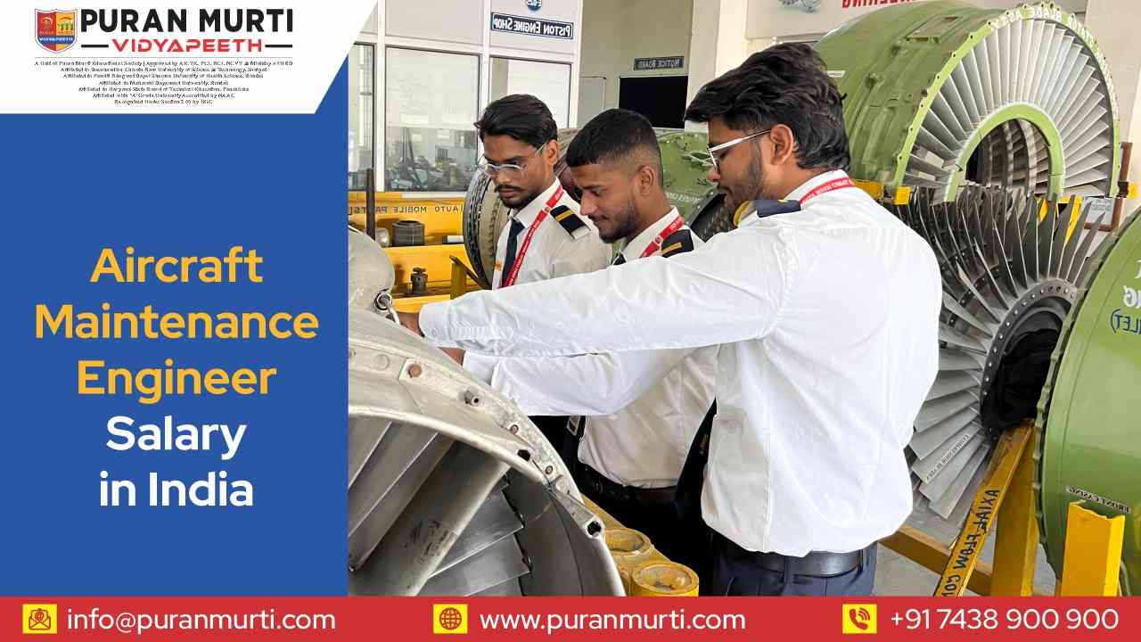 Aircraft Maintenance Engineer Salary in India