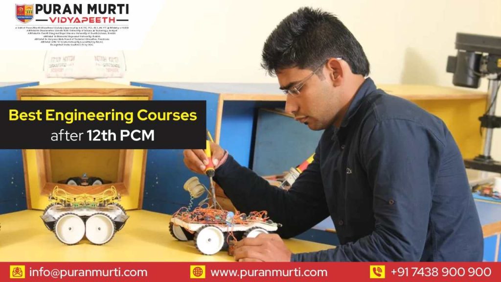 Best Engineering Courses After 12th PCM