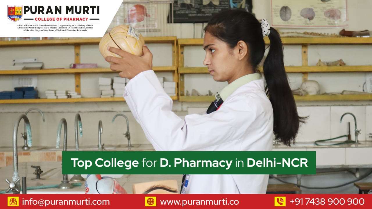 Top College for D Pharmacy in Delhi NCR